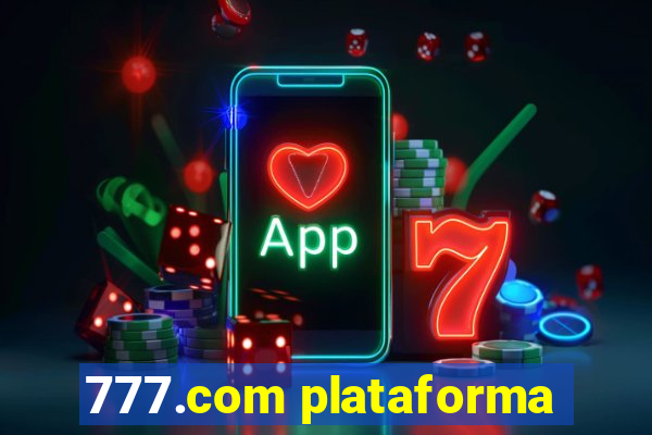 777.com plataforma
